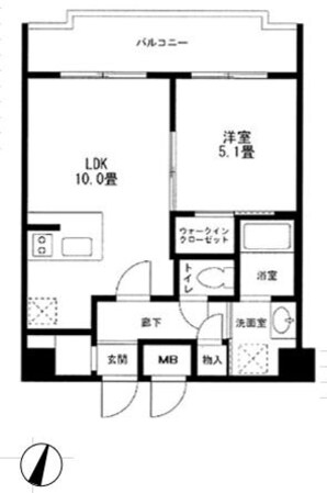 ＣＯＭＯＤＯ川崎の物件間取画像